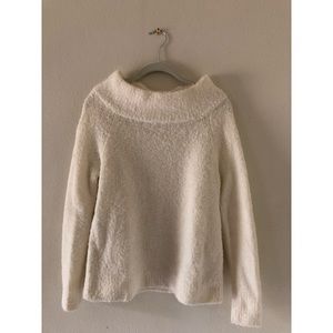 Anthropologie cream sweater